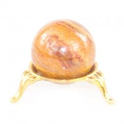 Шар из коричневого оникса диаметр 3,8 см (1,5)