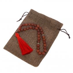 Четки из камня сердолик 35 бусин