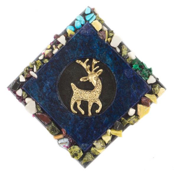 Магнит &amp;quot;Олененок&amp;quot; синий 120059