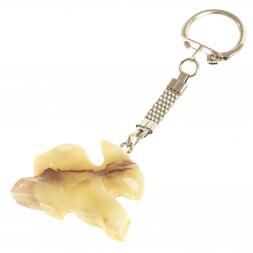 Брелок "Заяц" из оникса