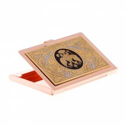 Карманная визитница "Герб России" Златоуст