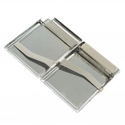 Портсигар на 20 сигарет с зажигалкой камень яшма змеиная