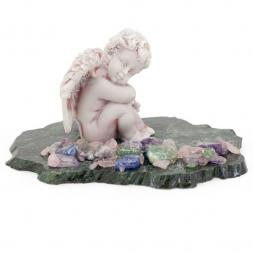 Сувенир из мрамолита "Ангелочек"