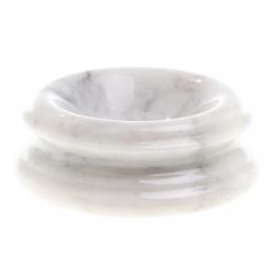 Пепельница из белого мрамора 10х10х3,3 см