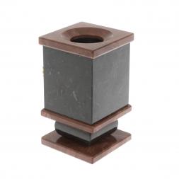 Стакан для ручек / карандашей "Герб РФ" из лемезита