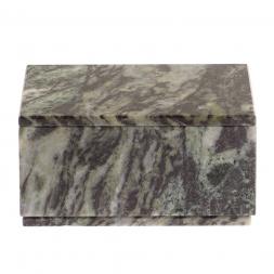 Шкатулка из змеевика 11х8х5,5 см