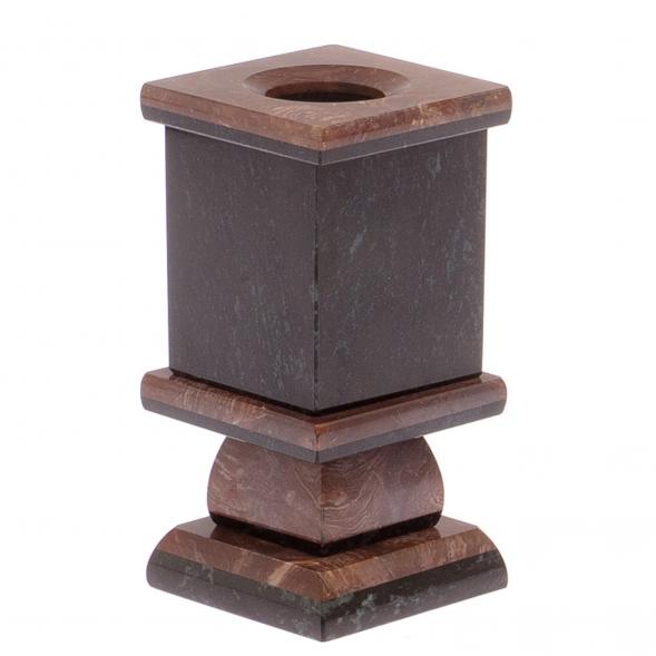 Карандашница из лемезита с Гербом РФ 125267