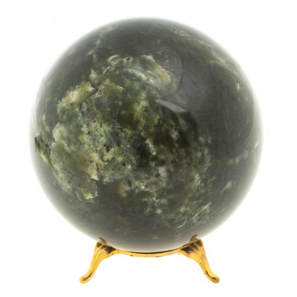 Шар из нефрита 10 см 123519