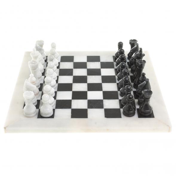 Шахматы &amp;quot;Классические&amp;quot; из мрамора доска 30х30 см 123971