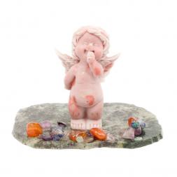 Сувенир из мрамолита "Ангелочек"