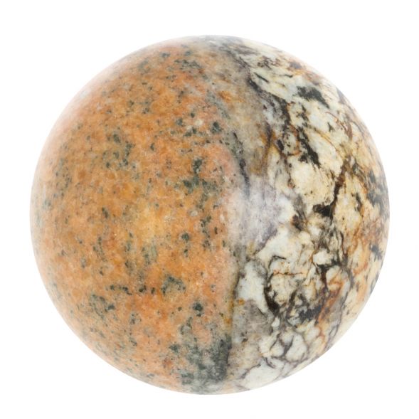 Шар из розового мрамора 9,5 см 127819
