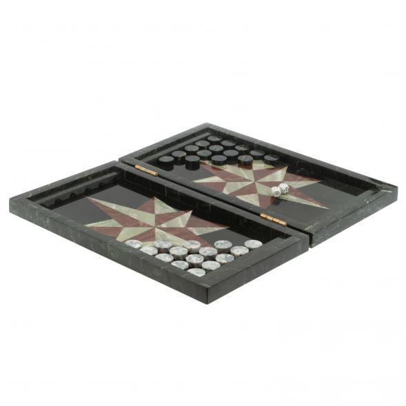 Нарды &amp;quot;Роза ветров&amp;quot; лемезит / офиокальцит 127341