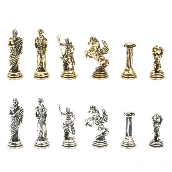 Шахматы &amp;quot;Атлас&amp;quot; доска 28х28 см шабровский змеевик 127969