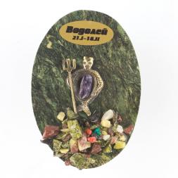 Магнит знак зодиака "Водолей"