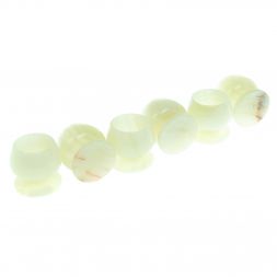 Набор рюмок 6 шт из светлого оникса в футляре 5х4,9 см (2х2)