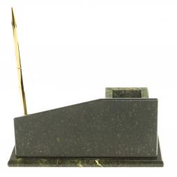 Мини-набор с часами камень змеевик