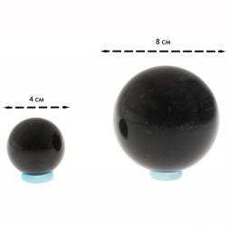 Подставка под шар голубой агат 2,2-2,5 см