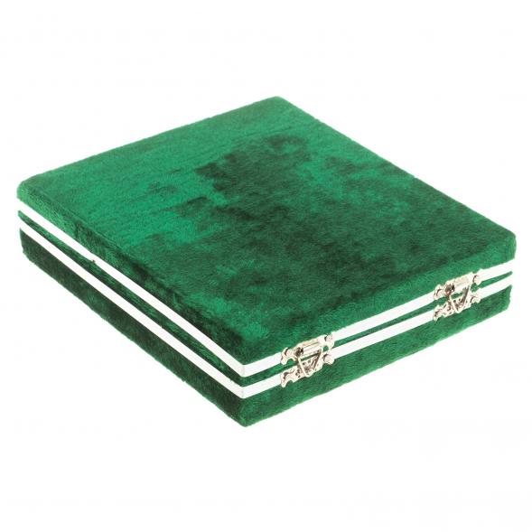 Набор рюмок из оникса в футляре 3,8х7 см (1,5х3) 20 мл 6 шт 121934