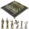 Шахматы "Олимпийские игры" доска 28х28 см из камня змеевик