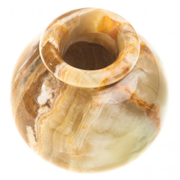 Ваза из оникса 10х10 см (4) 123945
