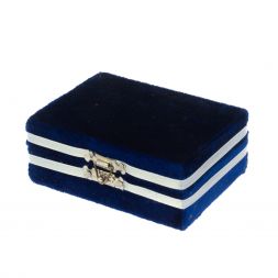 Набор рюмок 2 шт из оникса в футляре 3,5х6 см (1,5х2,5)