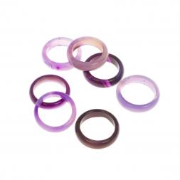 Подставка под шар фиолетовый агат 2,2-2,4 см