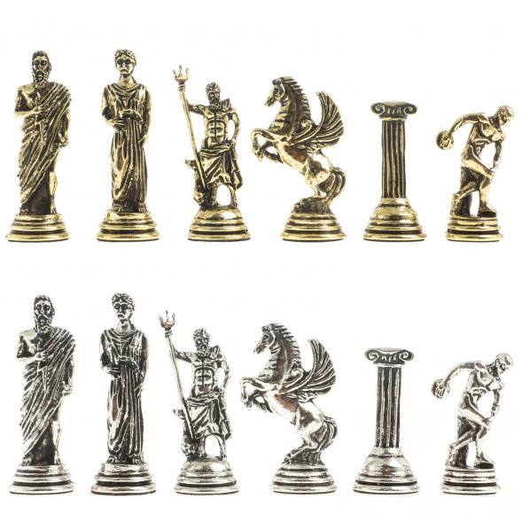 Шахматы &amp;quot;Олимпийские игры&amp;quot; доска 28х28 см лемезит мрамор 122690