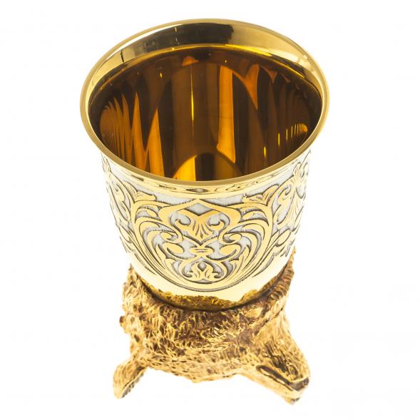 Стопка перевертыш &amp;quot;Медведь&amp;quot; 60 мл Златоуст 123623