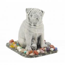 Сувенир из мрамолита &amp;quot;Мопс&amp;quot;