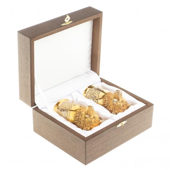 Стопки перевертыши &amp;quot;Медведь&amp;quot; 60 мл 2 шт Златоуст 123624