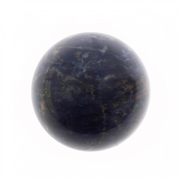 Шар из камня содалит 6 см 129934