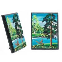 Настольное панно из камня &amp;quot;Лето&amp;quot; 7,5х10 см 117433