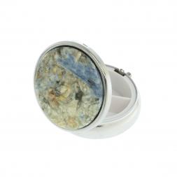 Таблетница на 3 отделения кианит цвет серебро