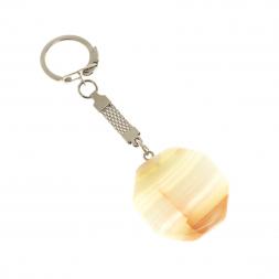 Брелок "восьмиугольный" из оникса