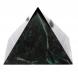 Пирамида 11,5х11,5х7,8 см камень змеевик 124681