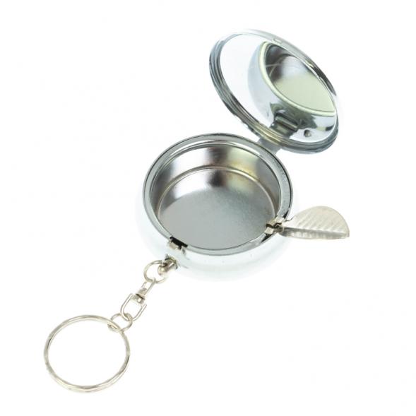 Пепельница карманная камень афганский лазурит 5х5,5х2 см 128528