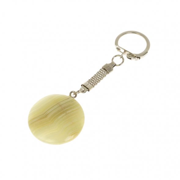 Брелок &amp;quot;Монета&amp;quot; из оникса 129198