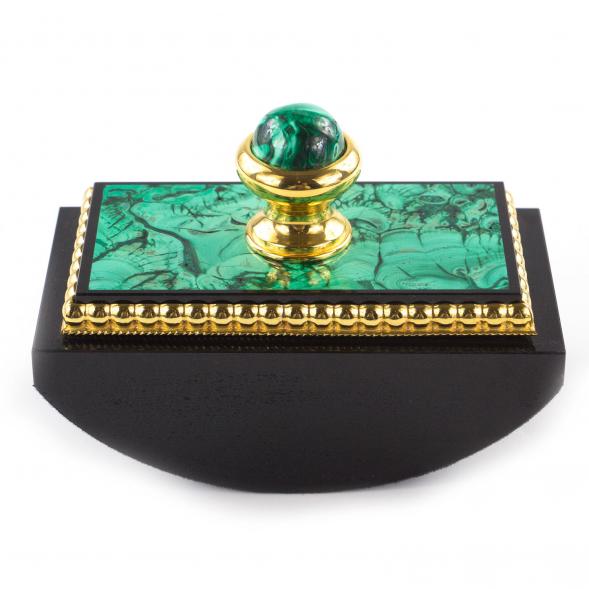 Пресс-папье из малахита 121015