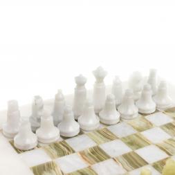 Шахматы &amp;quot;Сувенирные&amp;quot; доска 20х20 см оникс мрамор