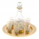Водочный набор &amp;quot;Юбилейный&amp;quot; графин и 6 стопок на подносе 124157