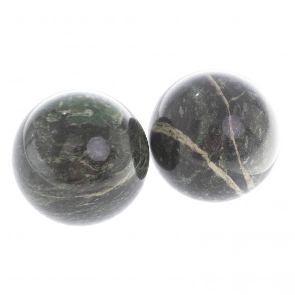Шар из темного змеевика 4,5 см 124389
