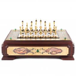 Эксклюзивные шахматы "Баталия" ручная работа Златоуст