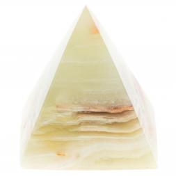 Пирамида 4х4х4,5 см из оникса (1,5)