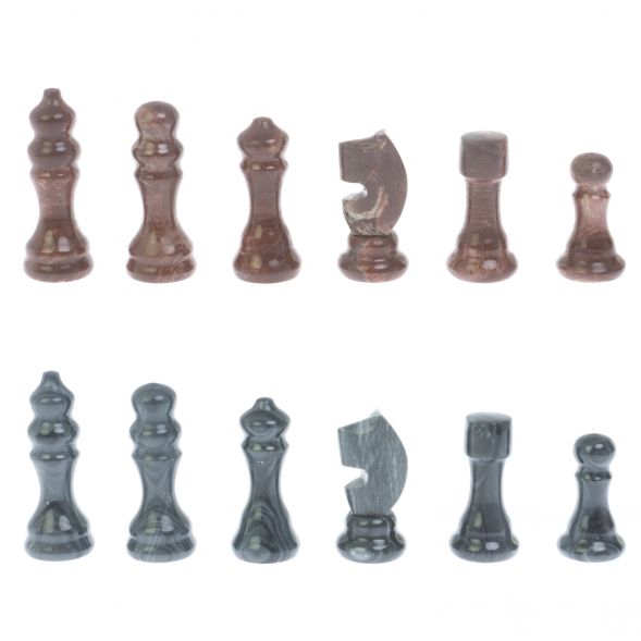 Шахматы с гравировкой &amp;quot;Турнирные&amp;quot; из лемезита 36х36 см 128974